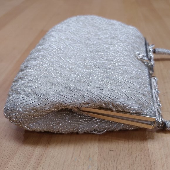 Vintage 1960's Beaded Evening Bag / Purse - Picture 4 of 7